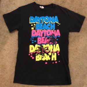 Vintage Daytona Beach 80s style shirt- Small
